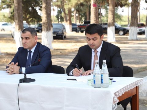 Neftçalanın icra başçısı səyyar görüş keçirib&nbsp;- FOTOLAR