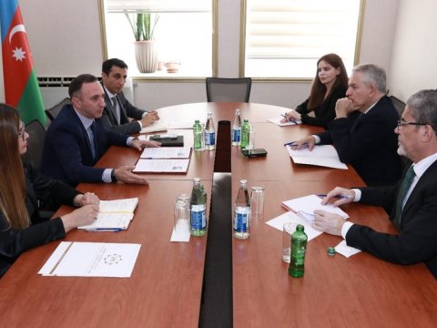 Xarici jurnalistlər Diaspor Komitəsində - FOTO