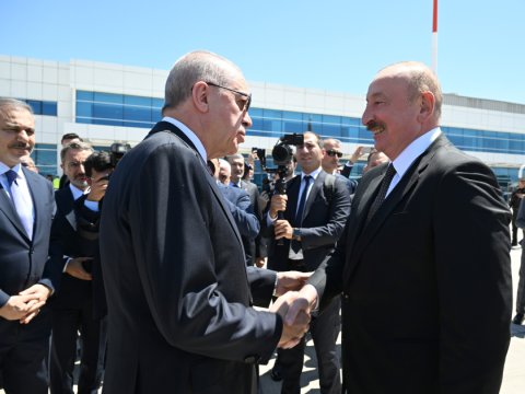 Prezident Kahramanmaraşa getdi - Ərdoğan özü qarşıladı&nbsp;