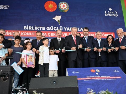 &ldquo;Azərbaycan&rdquo; məhəlləsinin açılış mərasimi - Prezidentlər iştirak edir - VİDEO