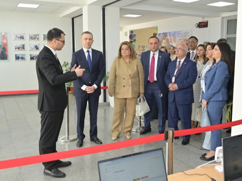 Deputatlar sertifikatlaşdırma imtahanında - FOTOLAR