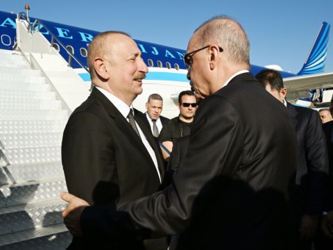 İlham Əliyevin Türkiyəyə səfəri başa çatdı
