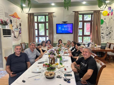 Qaraçanta məktəbinin şagirdləri 37 ildən sonra bir arada - FOTO