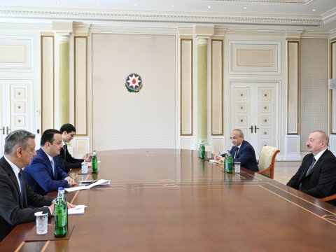 Prezident özbəkistanlı naziri qəbul edib - FOTO