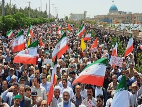 İranda İsrail əleyhinə mitinq keçirilir