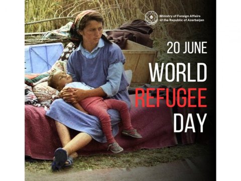 XİN-dən Ümumdünya Qaçqınlar Günü ilə bağlı PAYLAŞIM