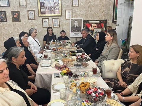 Abşeronda şəhid ailələri ziyarət olundu&nbsp;- FOTOLAR