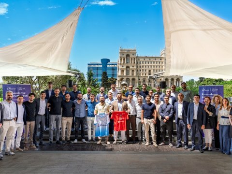 "Azercell" dünya çempionlarını təbrik etdi -&nbsp;FOTOLAR