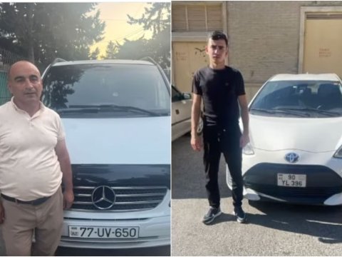 Xanımlara qarşı qeyri-etik hərəkət edən taksi sürücüləri saxlanıldı