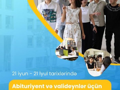 UNEC-də “Abituriyent Aylığı”na start verilib