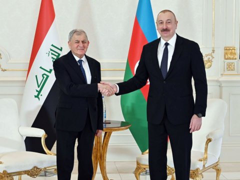 İraq Prezidenti İlham Əliyevi təbrik etdi