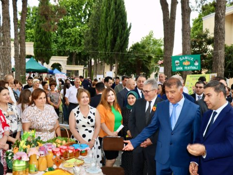 Samuxda&nbsp;"II Ərik Festivalı&rdquo; - FOTOLAR