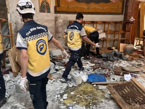 Suriyada kilsədə terror - 20 nəfər öldü