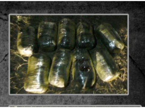 Keçmiş məhkumdan 13 kq narkotik götürüldü