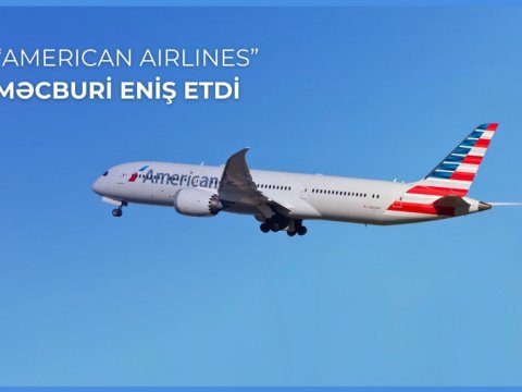 ABŞ təyyarəsi Bakıya məcburi eniş etdi