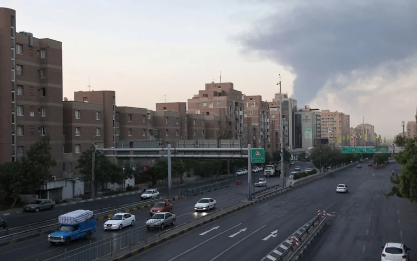 Tehranda güclü partlayış