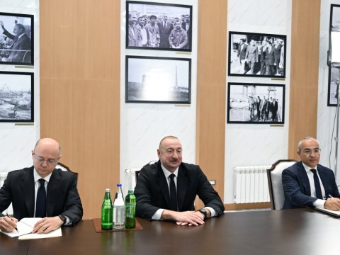 Prezident&nbsp;Mingəçevirdə Çin şirkətinin rəhbərini qəbul edib