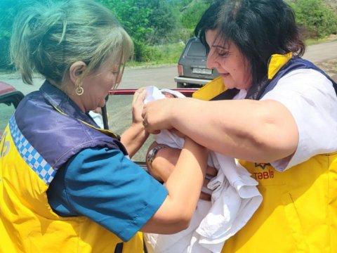 Kəlbəcərdə qeyri-adi doğuş: körpə təcili yardım maşınında dünyaya gəldi