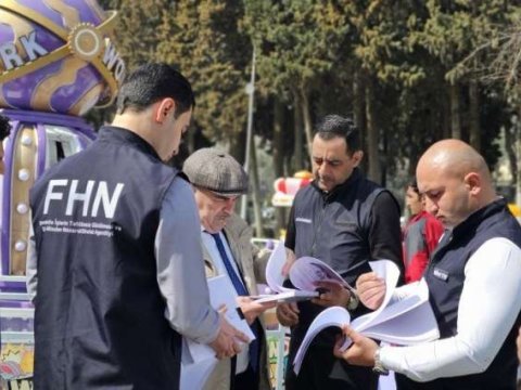 Yay fəsli ilə əlaqədar attraksionlara nəzarət gücləndirildi