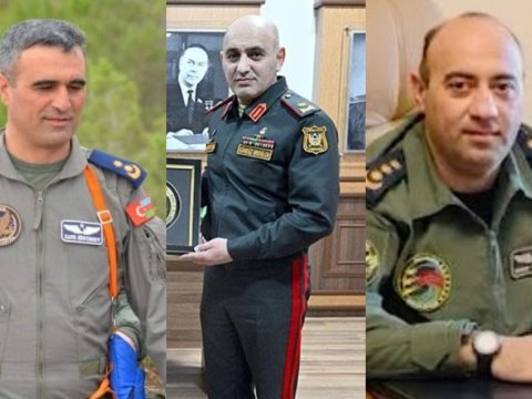 Prezidentin təltif etdiyi generallar - FOTOLAR