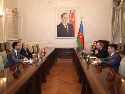 Baş prokuror Türkiyə səfiri ilə görüşdü