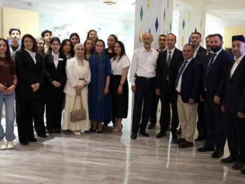 Dinlərarası harmoniya Tolerantlıq Evində müzakirə olundu - FOTO