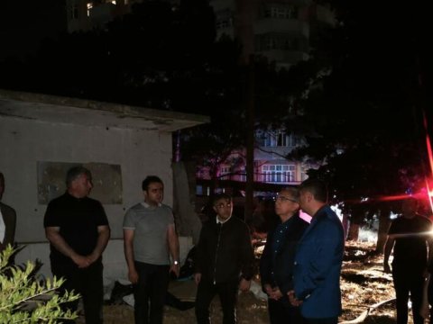 Eldar Əzizov partlayışdan danışdı: Hər halda olmamalıydı...