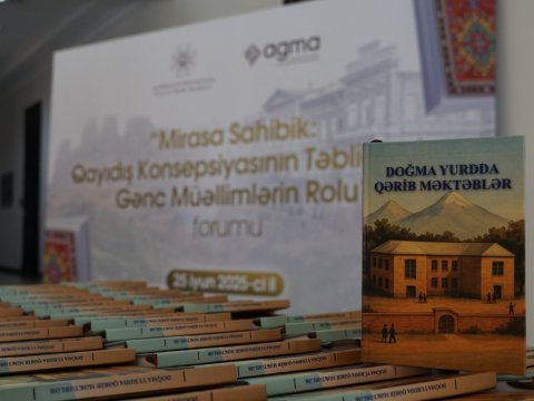 “Doğma Yurdda Qərib Məktəblər” kitabı işıq üzü görüb