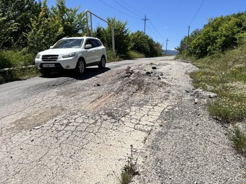 3 kəndi birləşdirən yol yararsız vəziyyətə düşüb - FOTOLAR
