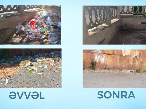 Oğuzda tullantıları küçəyə atanlar&nbsp;cəzalandırıldı