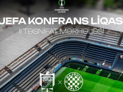 &ldquo;Zirə&rdquo; &ldquo;Hayduk&rdquo; matçının başlama saatı bilindi