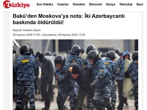 Yekaterinburqdakı hadisələr&nbsp;şovinizmin təzahürüdür - Türkiyə KİV