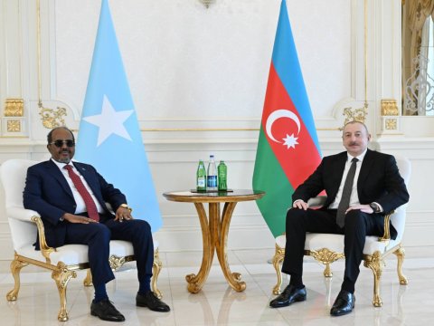 Prezident Həsən Şeyx Mahmuda məktub göndərdi