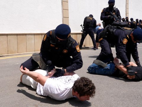 Bakıda Rusiya vətəndaşlarından ibarət dəstələr saxlanıldı - GÖRÜNTÜLƏR