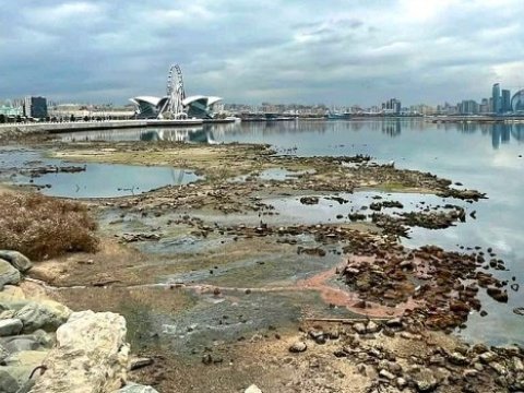 Xəzərdə fəlakət - 33 metr aşağı düşəcək