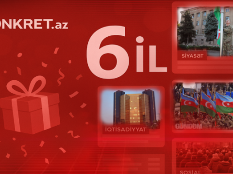 Konkret.az 6 yaşında