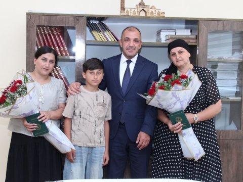 Şəhid anası və şəhid yoldaşı məzun oldu - GÖRÜNTÜLƏR