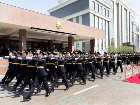 Polis Akademiyasında təntənəli mərasim keçirilib - GÖRÜNTÜLƏR