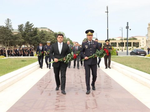 Neftçalada Polis işçilərinin peşə bayramı qeyd olundu - GÖRÜNTÜ