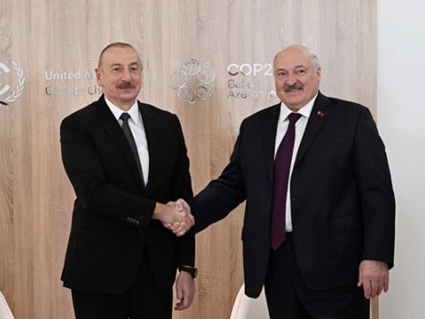 İlham Əliyev Lukaşenkonu təbrik edib