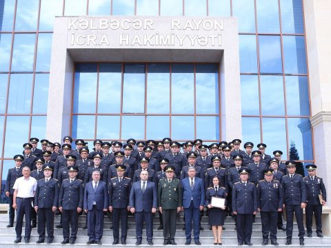 Kəlbəcərdə Polis Günü qeyd edilib - Görüntülər