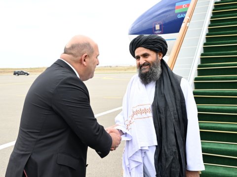Əfqanıstan Baş nazirinin müavini Füzulidə - FOTO