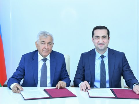 BMU ilə &ldquo;ATS Food&rdquo; şirkəti arasında memorandum imzalanıb -&nbsp;FOTOLAR