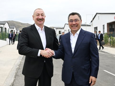 Prezidentlər Ağdamın Xıdırlı kəndinin AÇILIŞINDA