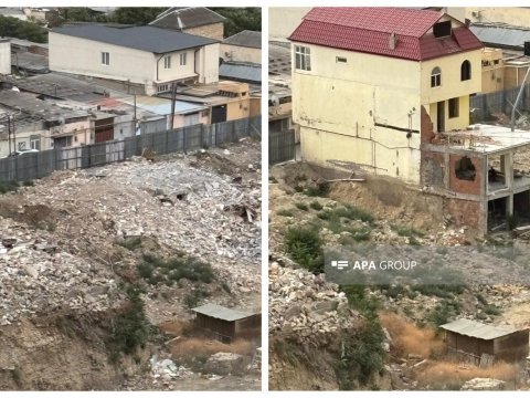 Alatavadakı qalmaqallı ev söküldü