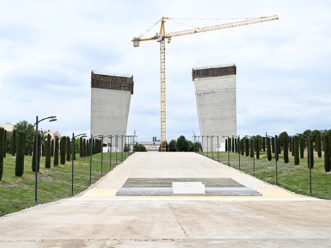 Xankəndidəki Zəfər parkından YENİ GÖRÜNTÜLƏR