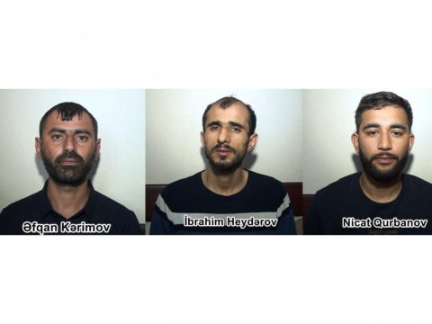 Tovuzda narkokuryerlər saxlanıldı