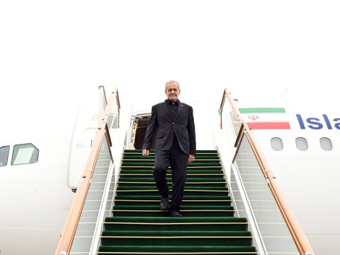 Pezeşkian Xankəndiyə GƏLDİ