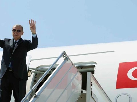 Ərdoğan Xankəndiyə yola düşdü