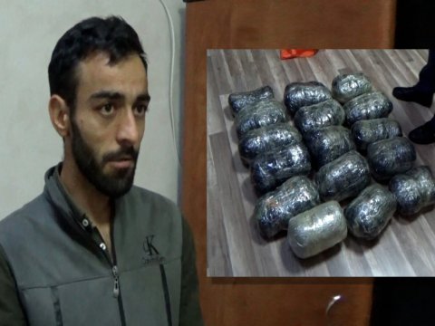 Binəqədidə 17 kq narkotik aşkarlandı&nbsp;-&nbsp;VİDEO